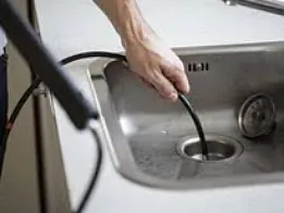 Desentupimento de pia